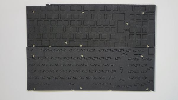 Keychron Q5 case and plate foam set