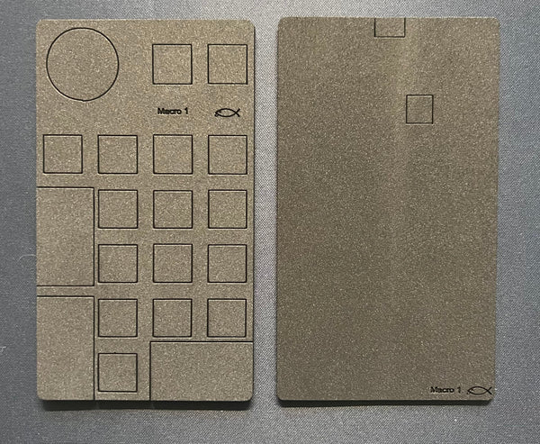 Laneware Macro-1 case and plate foam set