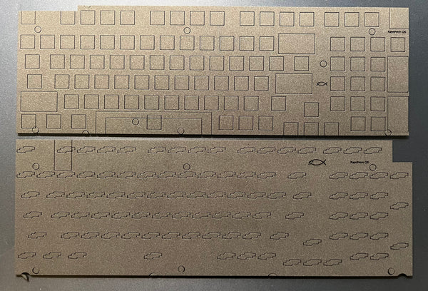Keychron Q5 case and plate foam set