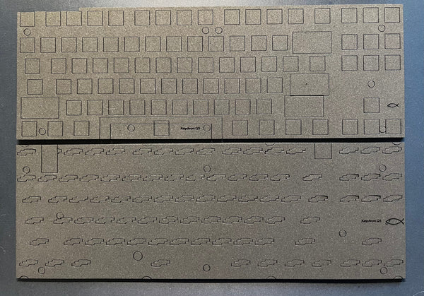 Keychron Q3 case and plate foam set