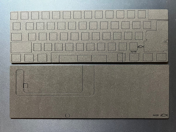 Iron160 case and plate foam set