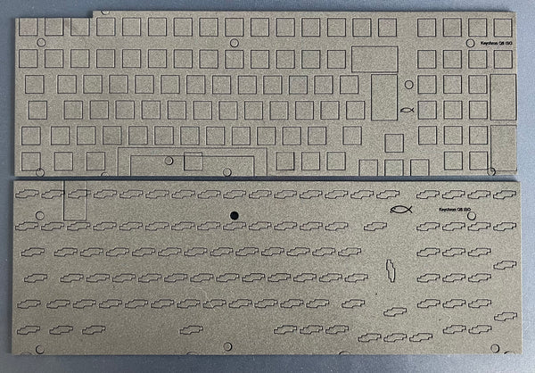 Keychron Q5 case and plate foam set