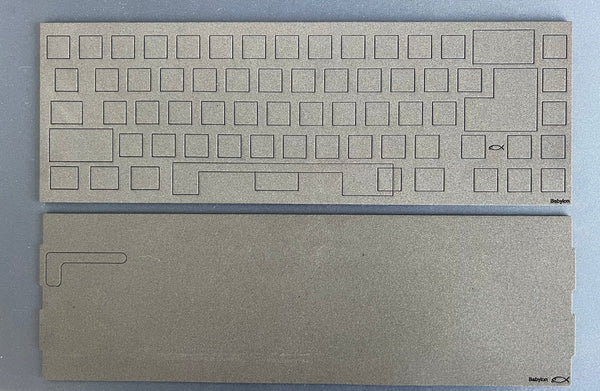 Babylon case and plate foam set