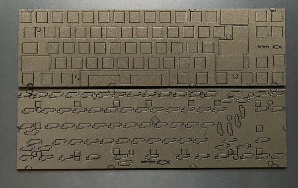 Ikki Aurora case and plate foam set