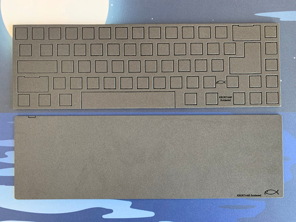 KBD67mkii case and plate foam set
