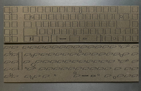 Rama Zenith case and plate foam set