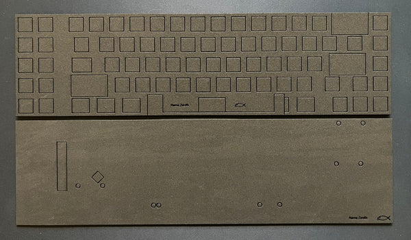 Rama Zenith case and plate foam set